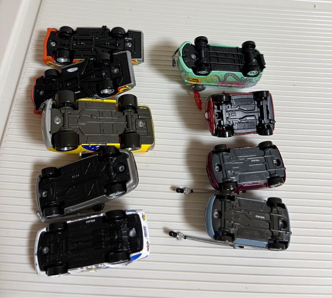 カーズ、マテル、ミニカーのセット（フィルモア、応援）