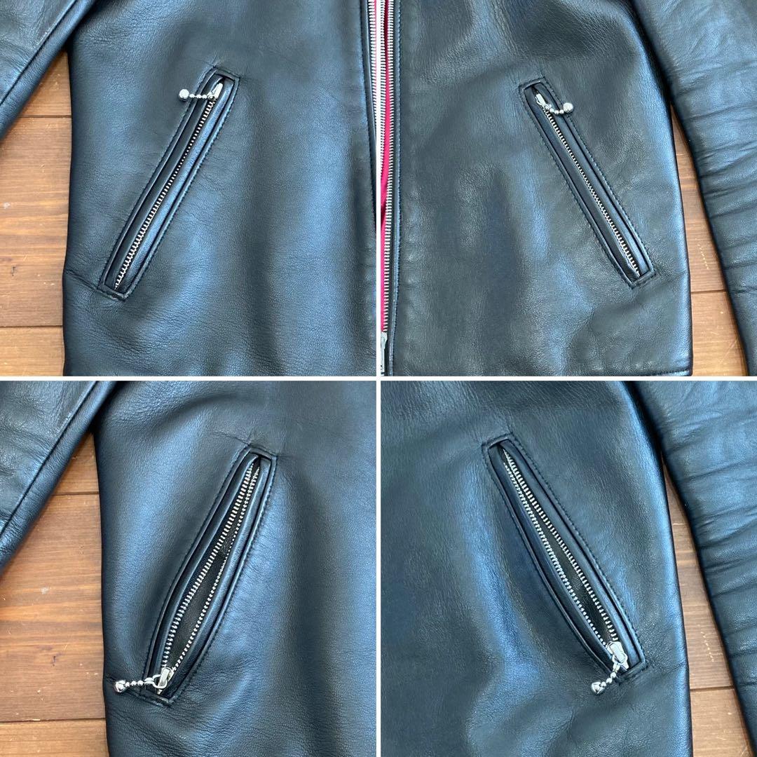 【希少・極美品】甲本ヒロト着‼︎英国製ライダース666LJM-15size :S♬