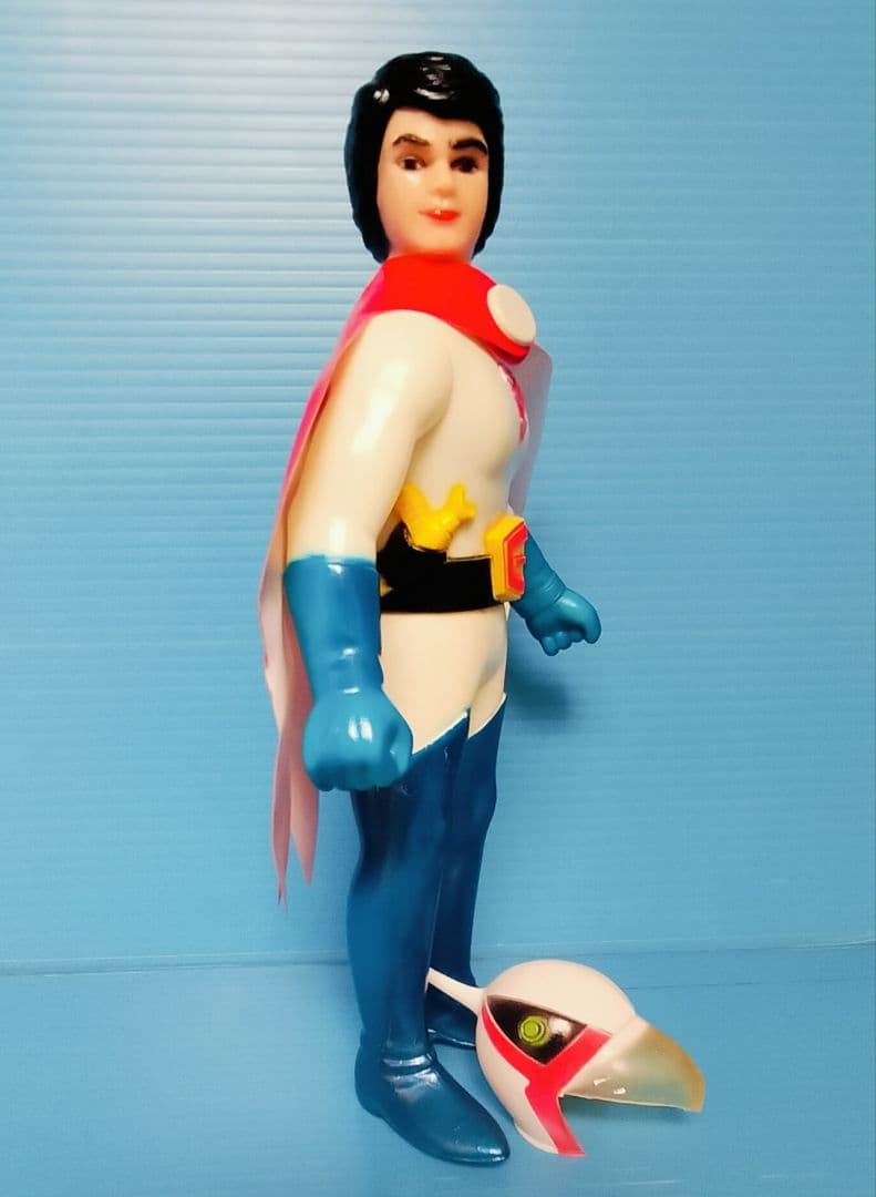 《ガッチャマンⅡ》超レア【大鷲の健】未使用 ポピー ソフビ タグ袋破れ