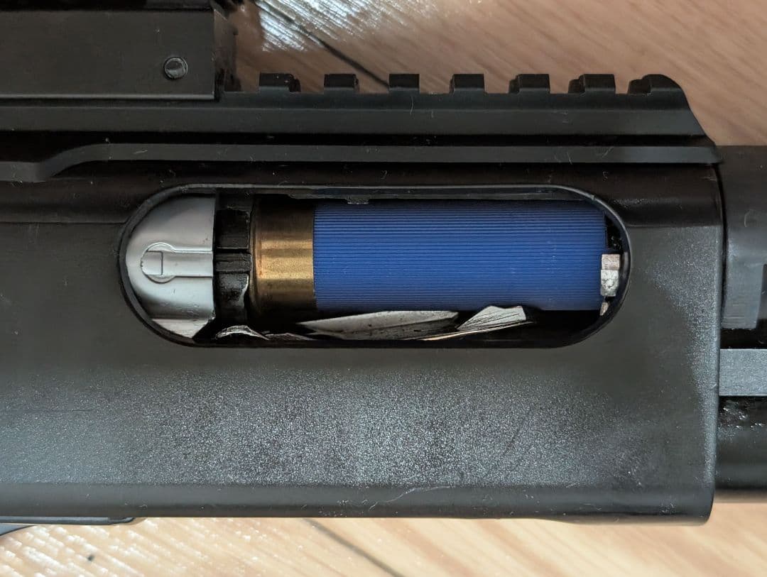 マルゼン ガスショットガン M870 レミントン BK エクステンションカスタム