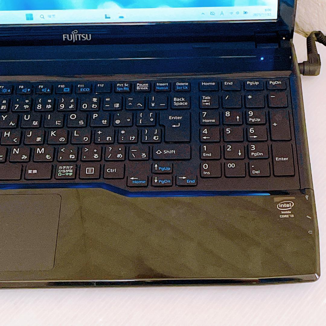 ノートパソコン 快速 SSD Windows11 富士通 ノートPC