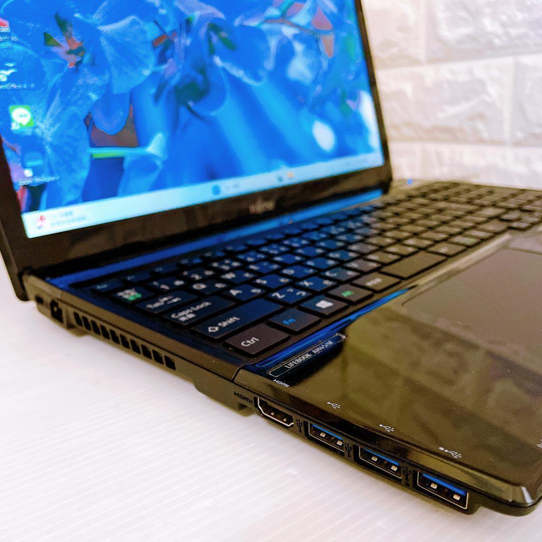 ノートパソコン 快速 SSD Windows11 富士通 ノートPC