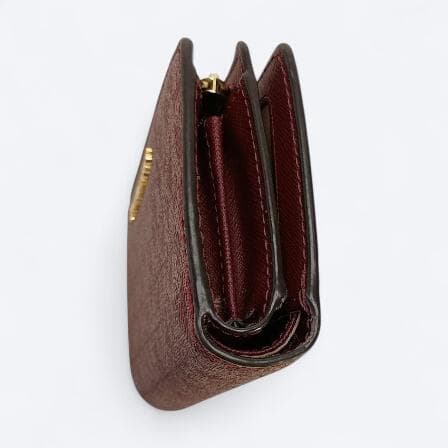 MICHAEL KORS マイケルコース 二つ折り財布 バーガンディ 美品