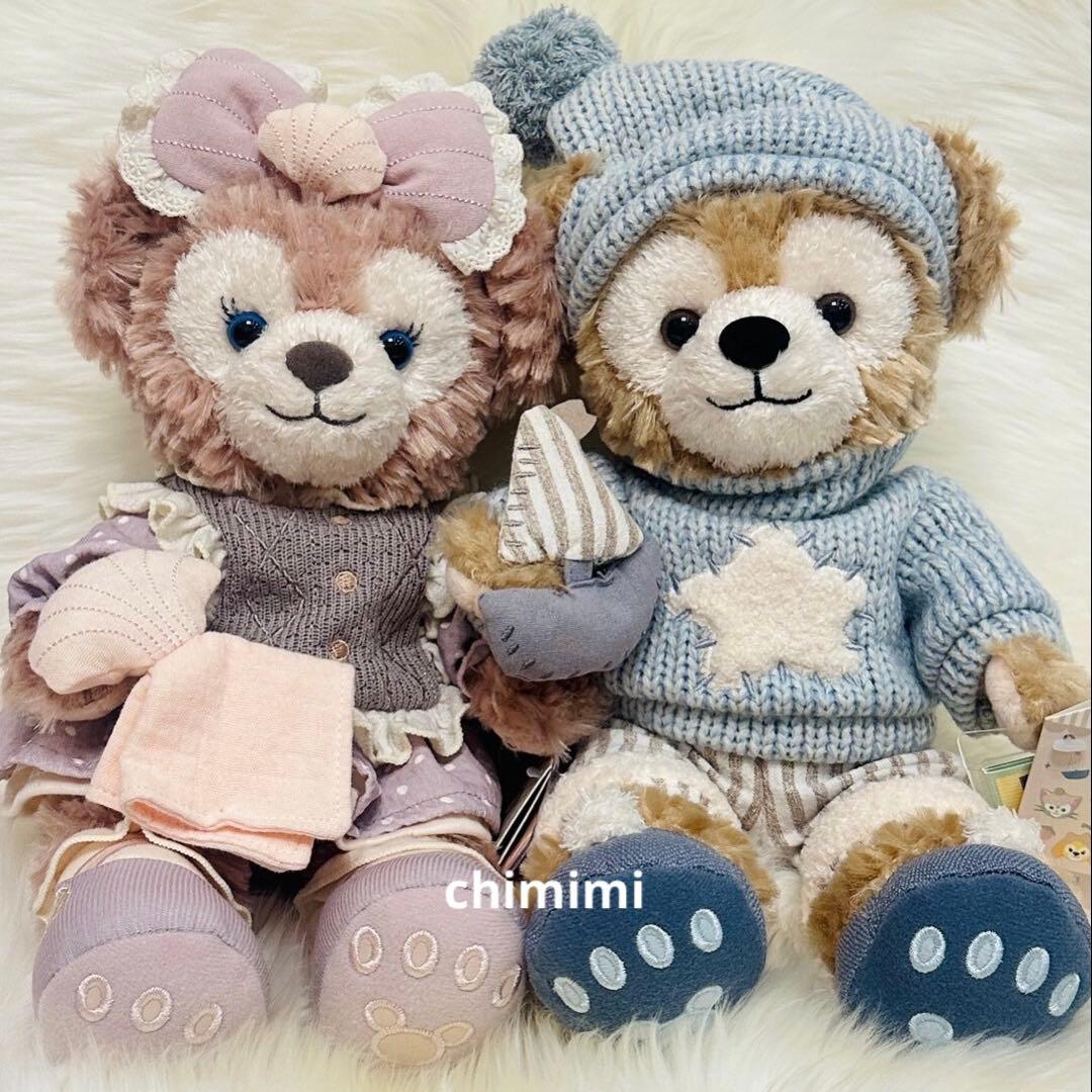 写真子発送❣️上海ディズニーリラックス　ダッフィーシェリーメイぬいぐるみセット