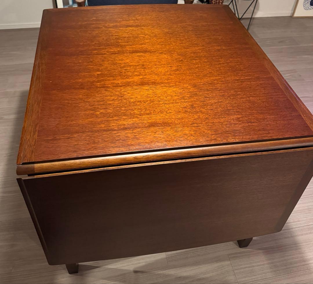 【マルニ木工】ダイニングテーブル(伸縮可)