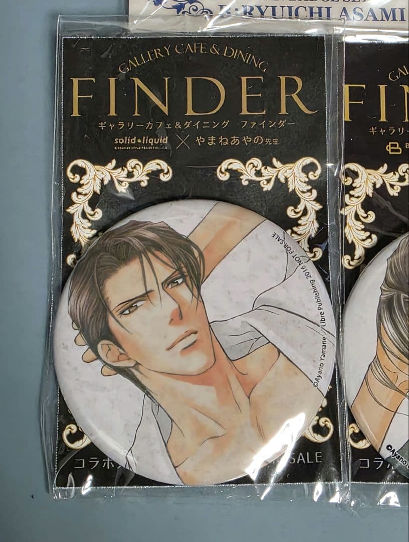 ファインダーシリーズ 缶バッジ やまねあやの