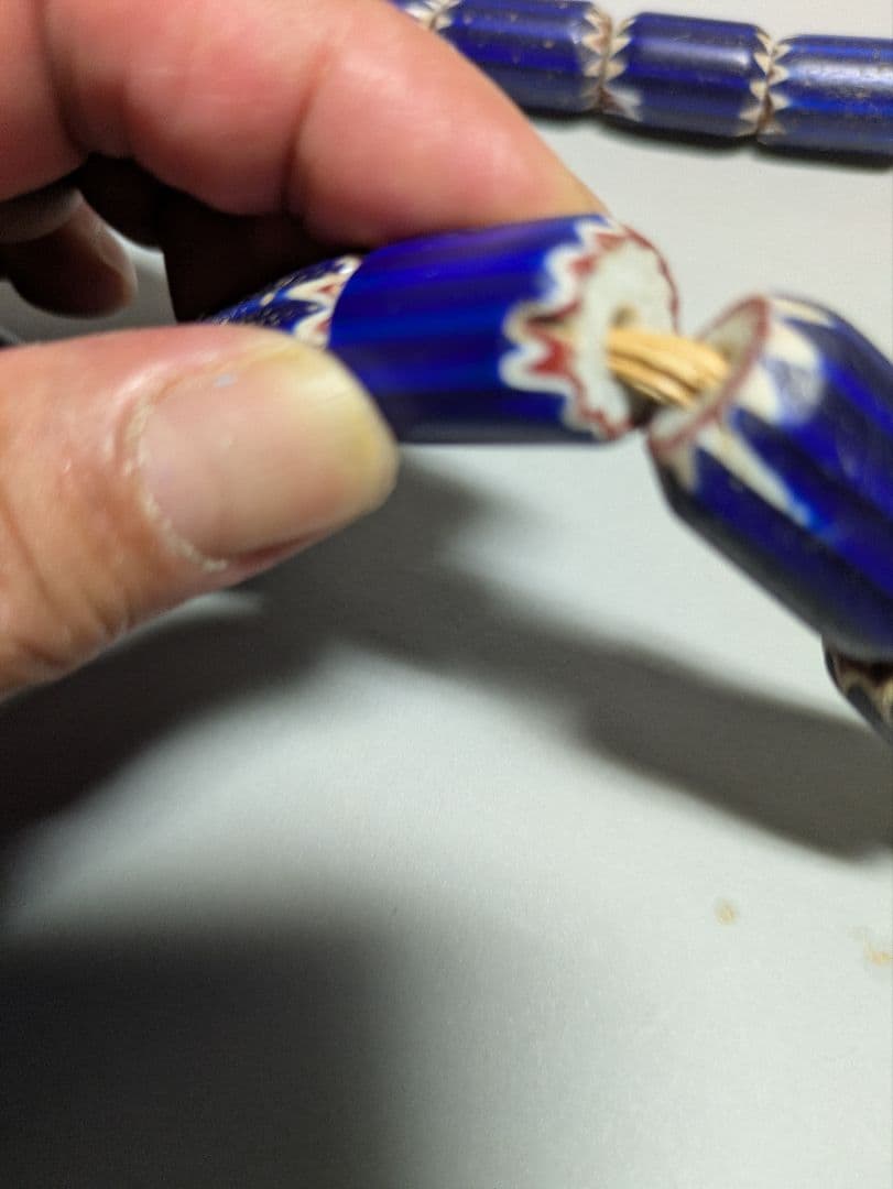 アンティーク　 トレードビーズネックレス