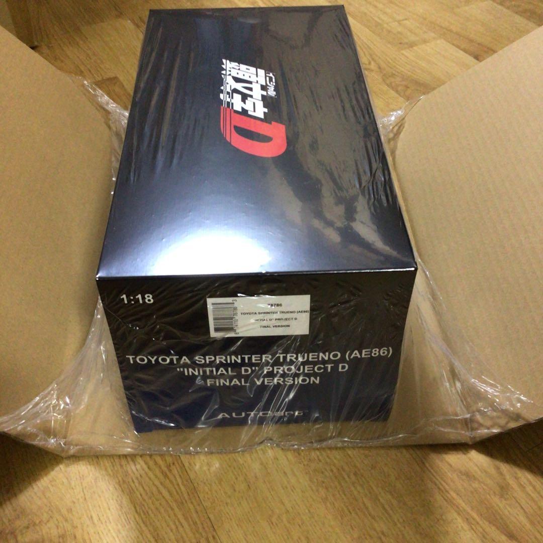 オートアート 1/18 スプリンター トレノ AE86 ファイナルバージョン