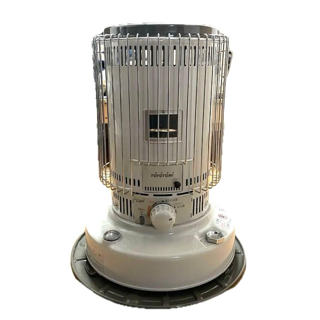 トヨトミ 石油ストーブ ホワイト　KS-67H