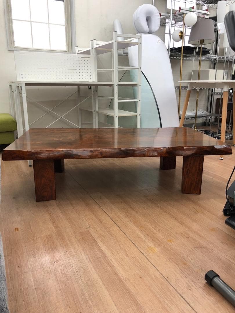 座卓 テーブル 約 幅135×奥行77×高さ35cm