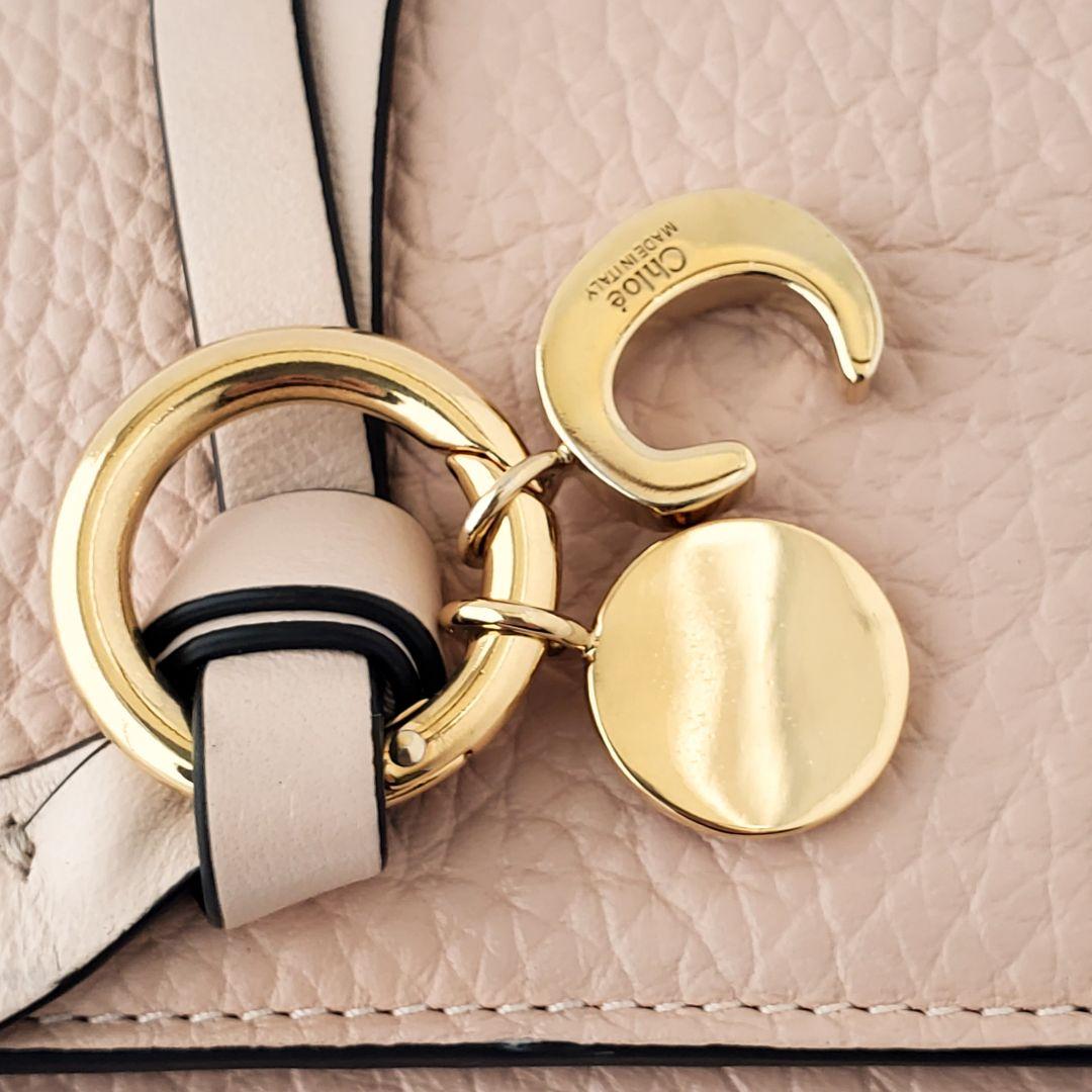 Chloe　3つ折り財布　スモールトリフォールド　ウォレット　ピンク　クロエ