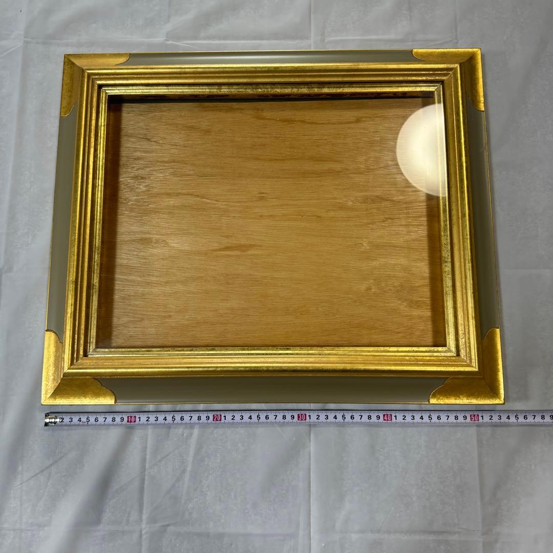 【値下げ済】世界堂 SEKAIDOアンティーク調 額縁 空額 ヴィンテージ 廃盤