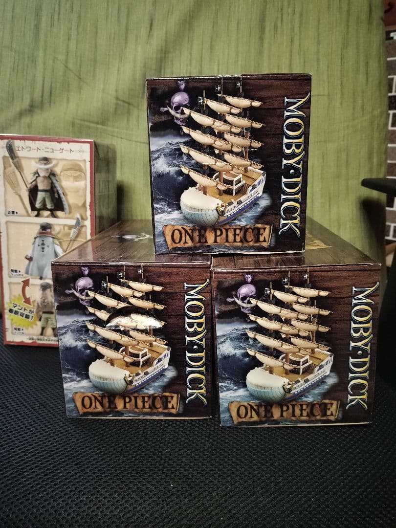 ワンピース MEGA コレクタブルフィギュア 白ひげ モビーディック号3個