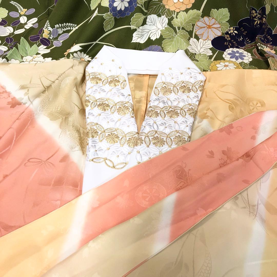 振袖フルセット■千總■落款入り■最高峰京友禅■名門河合美術織物■振袖一式