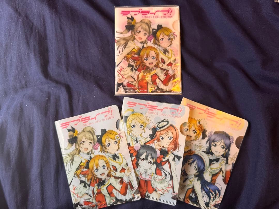 【超美品】ラブライブ！ μ's イオン限定ミニクリアファイル3枚セット