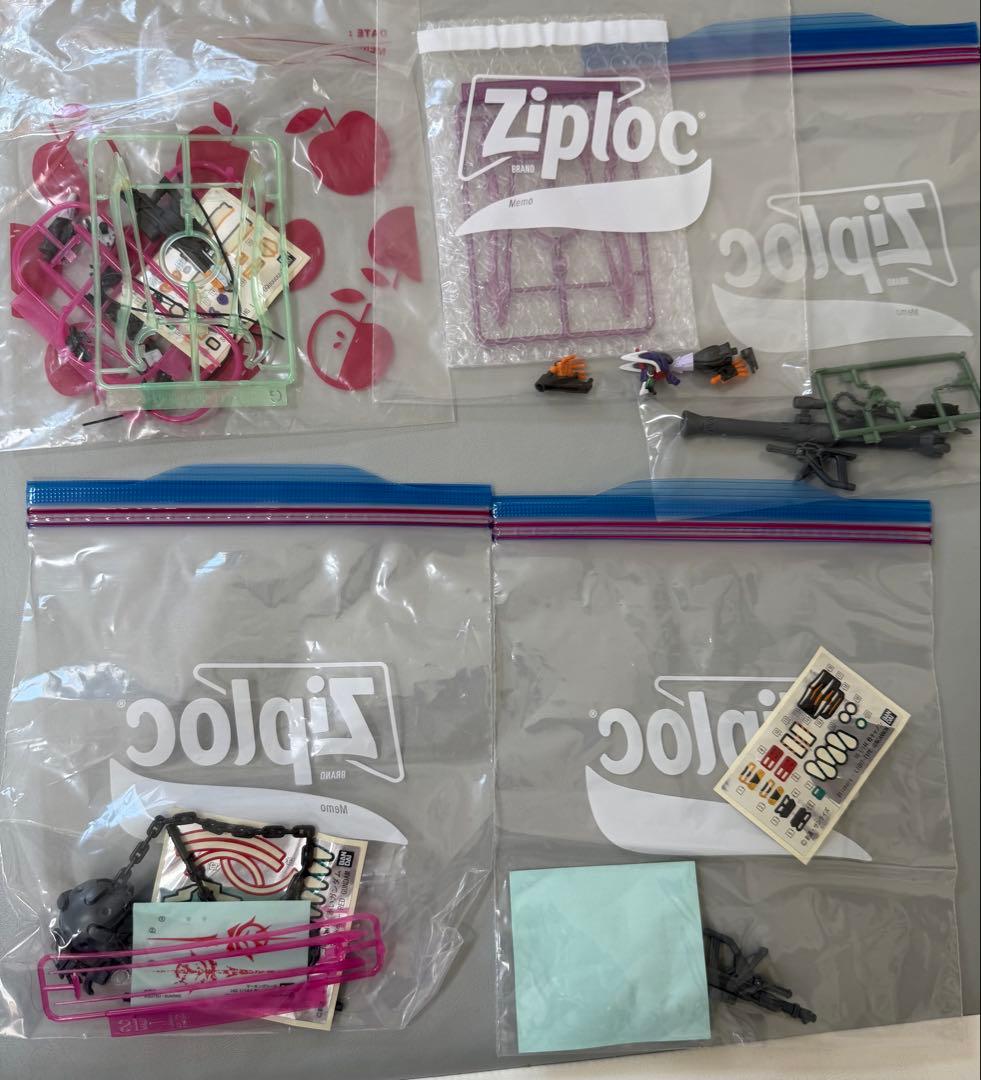 ジークアクス　ガンプラジャンク11点