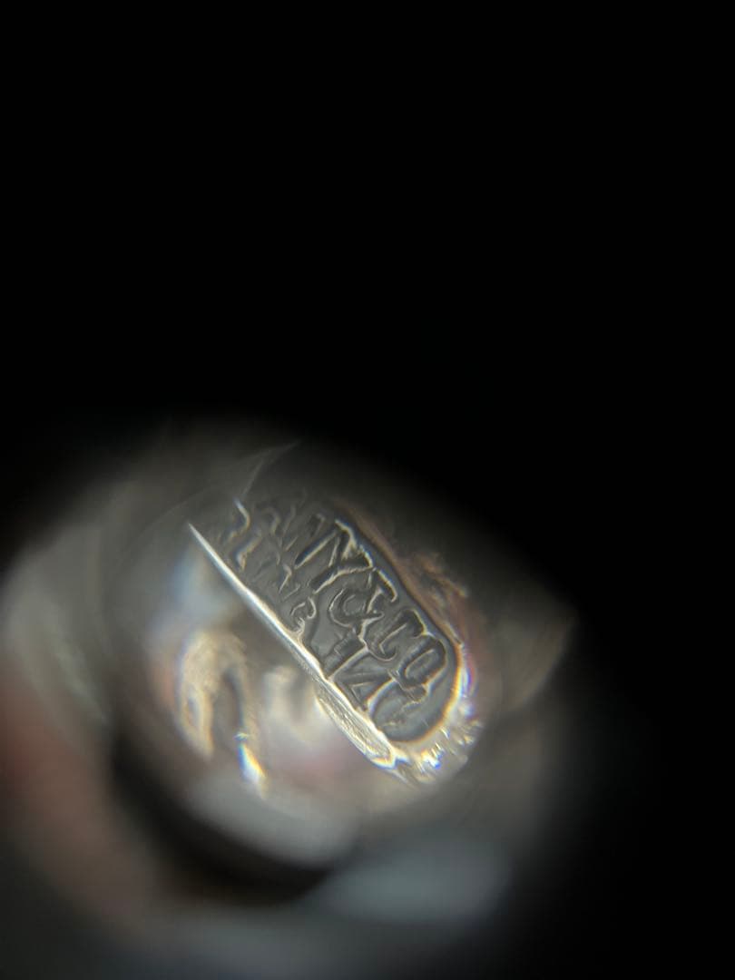 ♦︎①TIFFANY&Co. コンビ ツイスト ロープ リボン ブローチ K14