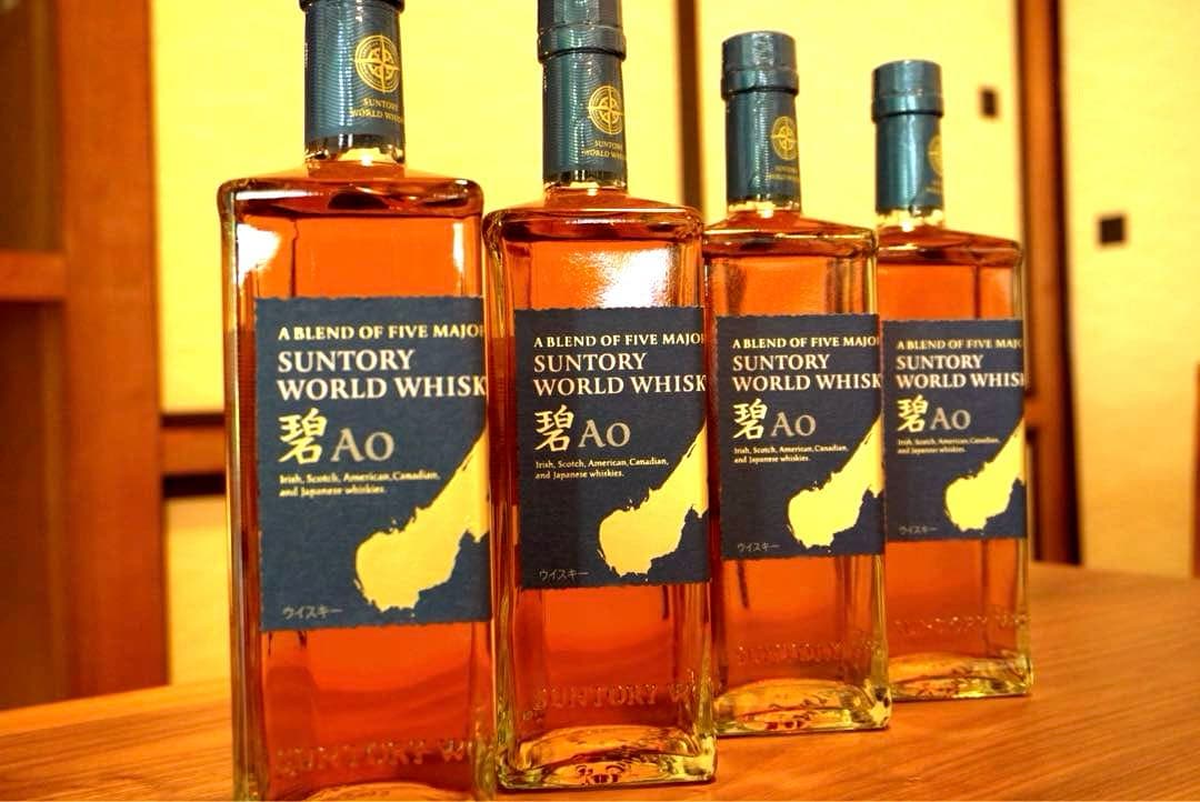 SUNTORY 世界のウイスキー 碧 AO 750ml✖️4本
