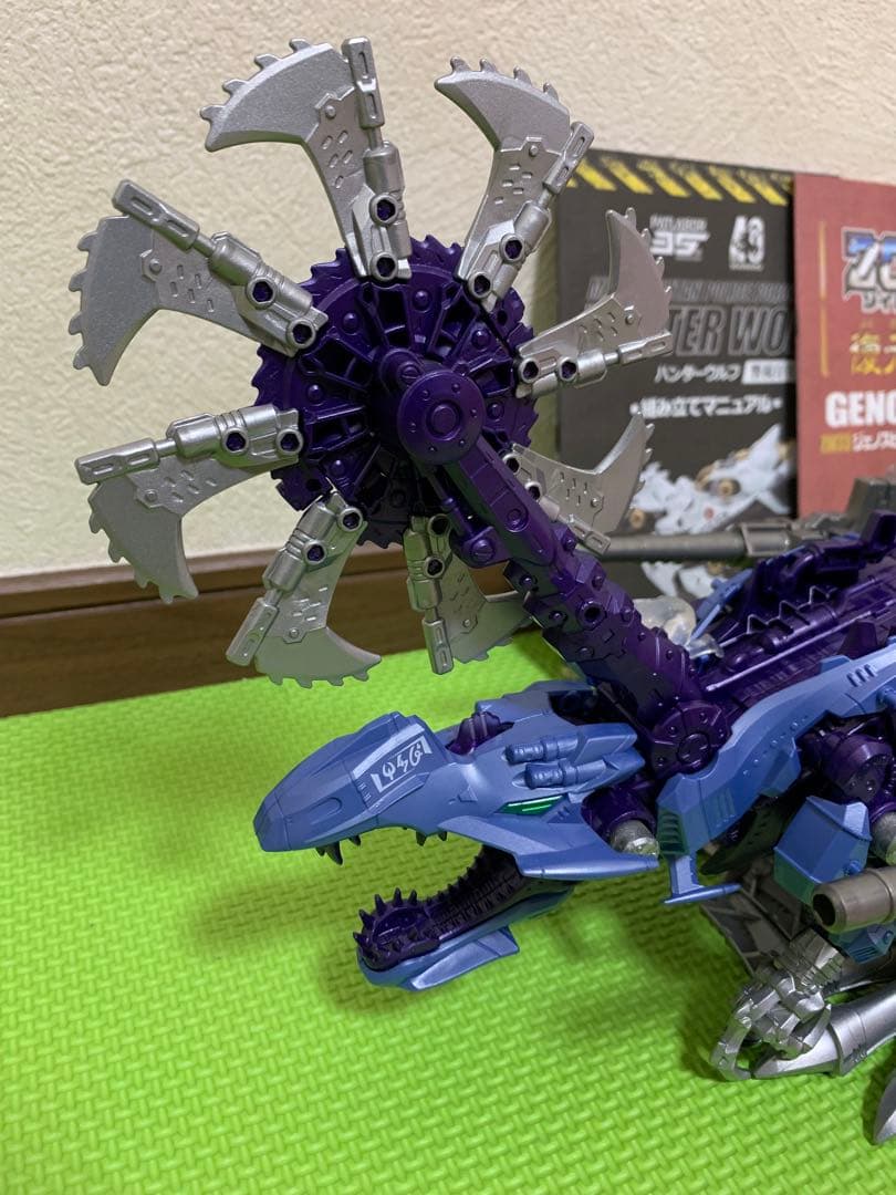 ゾイド　サイコジェノスピノ　ハンターウルフ　ガブリゲーター　デススティンガー