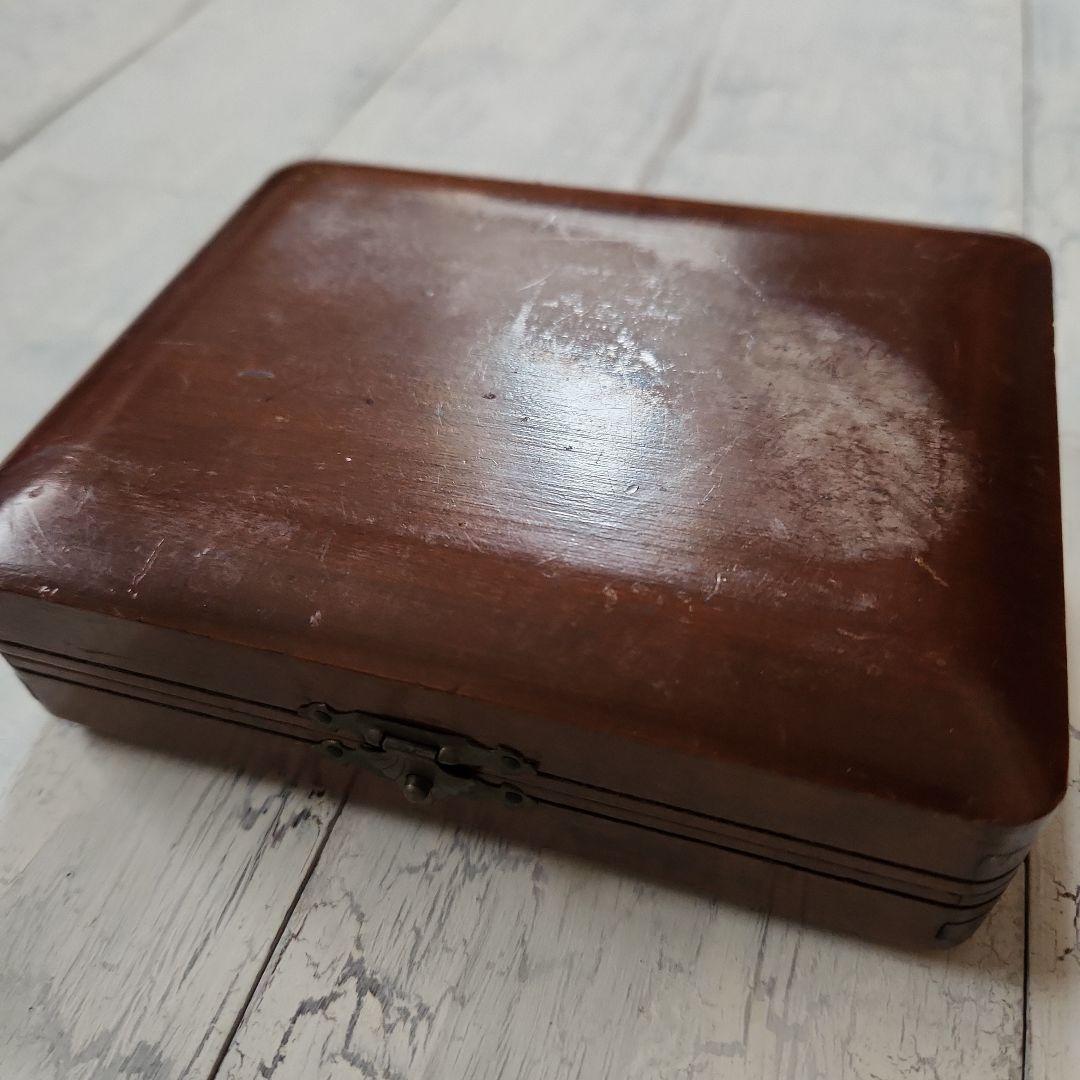 スイス製 JAQUET（ジャケ）木箱入りヴィンテージストップウォッチ 動作品