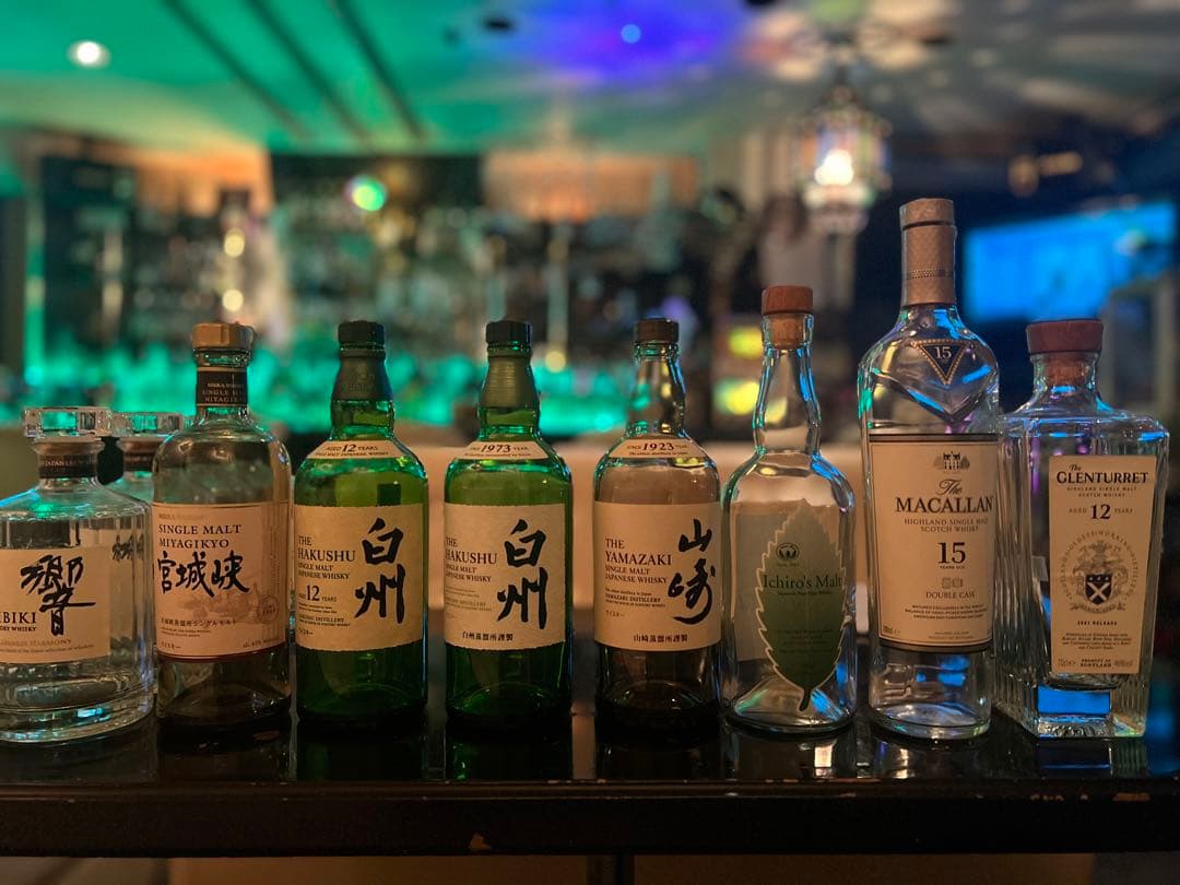 日本ウイスキー　空き瓶　高級