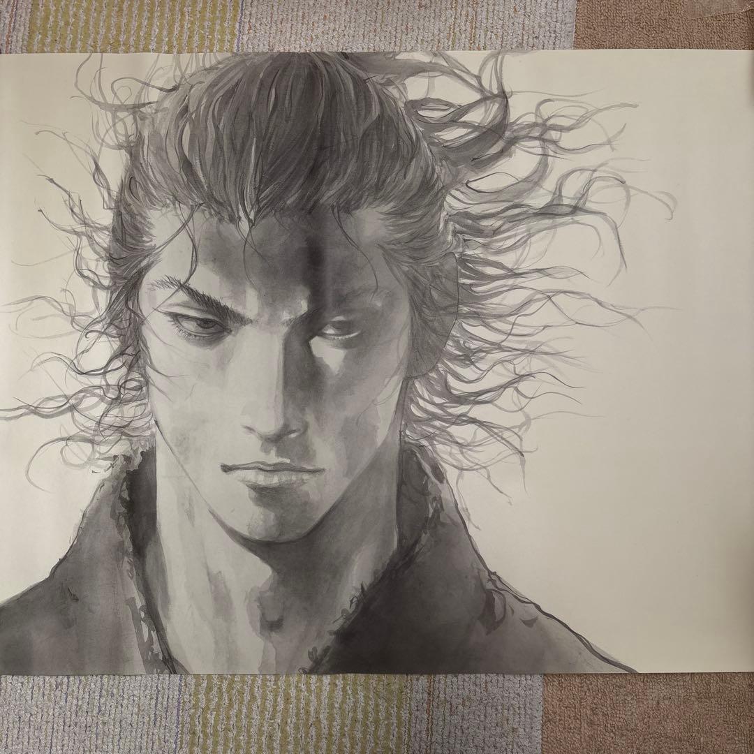 井上雄彦 最後のマンガ展 バガボンドB1ポスター