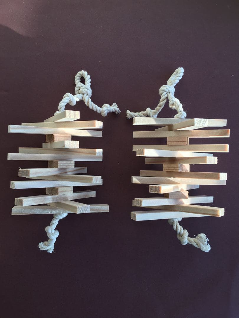 Coco hitomiインコのカジカジおもちゃ80個