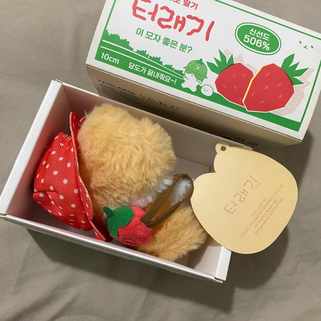 EXO ベッキョン TEOLAEGI トレギ ぬいぐるみ　10cm