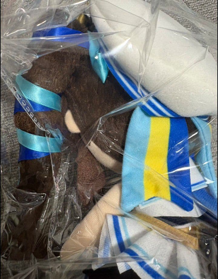 ウマ娘　ヴィブロスぬいぐるみ　コミケ　ヒトミミ