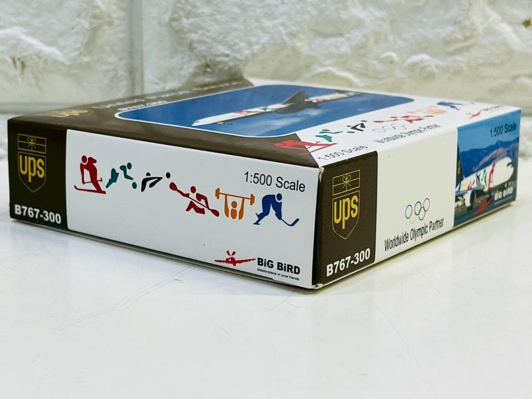 181Z UPS ボーイング 767-300 1/500 スケール オリンピック