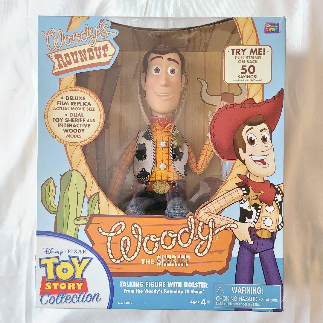 トイストーリー ウッディー 等身大トーキングフィギュア ディズニー 英語版 限定