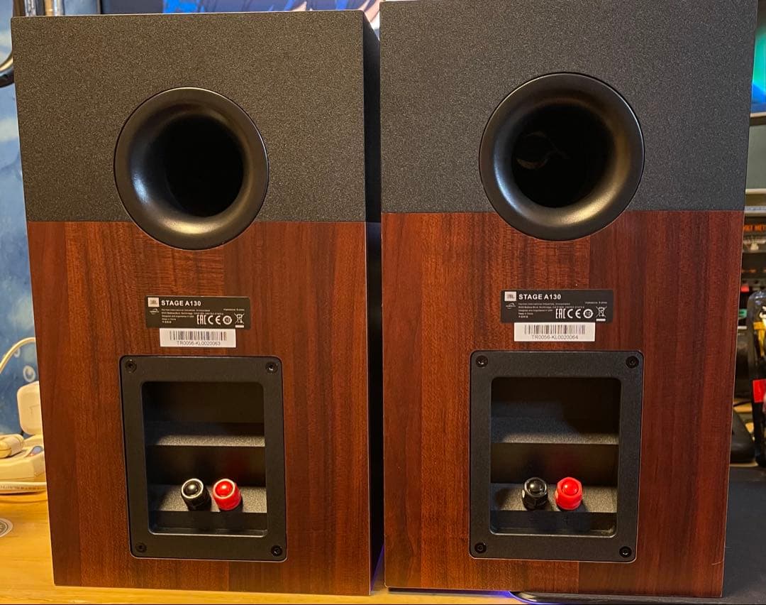 名機　廃版　JBL STAGE A130 　ペア　ブックシェルスピーカー