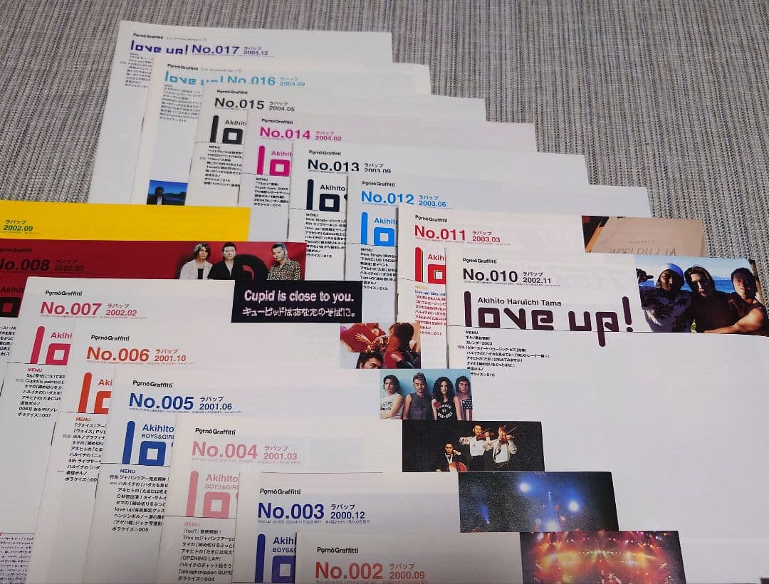 love up! ポルノグラフィティ会報No.000-017