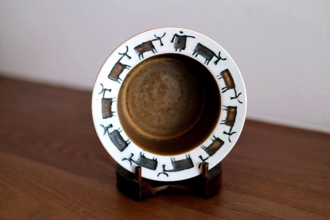 Lisa Larson リサラーソン Thalia タリア 灰皿 鹿 81215