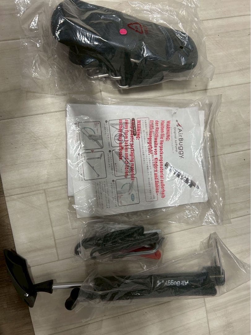 美品　ペットカート 黒　エアーバギー　AIRBUGGY