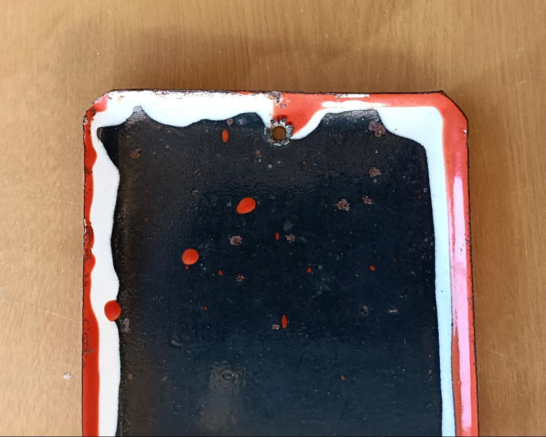 昭和中期　ケロリン　琺瑯看板　ほぼ未使用品　スーパーコンディション！