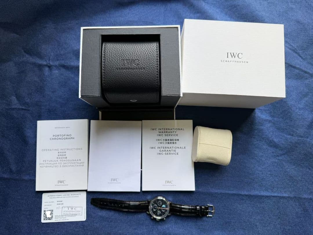 IWC IW391036 ポートフィノ クロノグラフ デイデイト 自動巻き