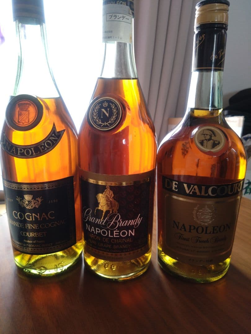 ナポレオン ブランデー／コニャック含む 6本セット 古酒 未開栓