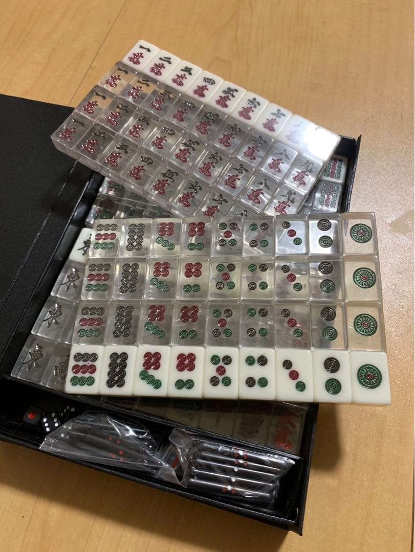 麻雀牌 透明 鷲巣麻雀