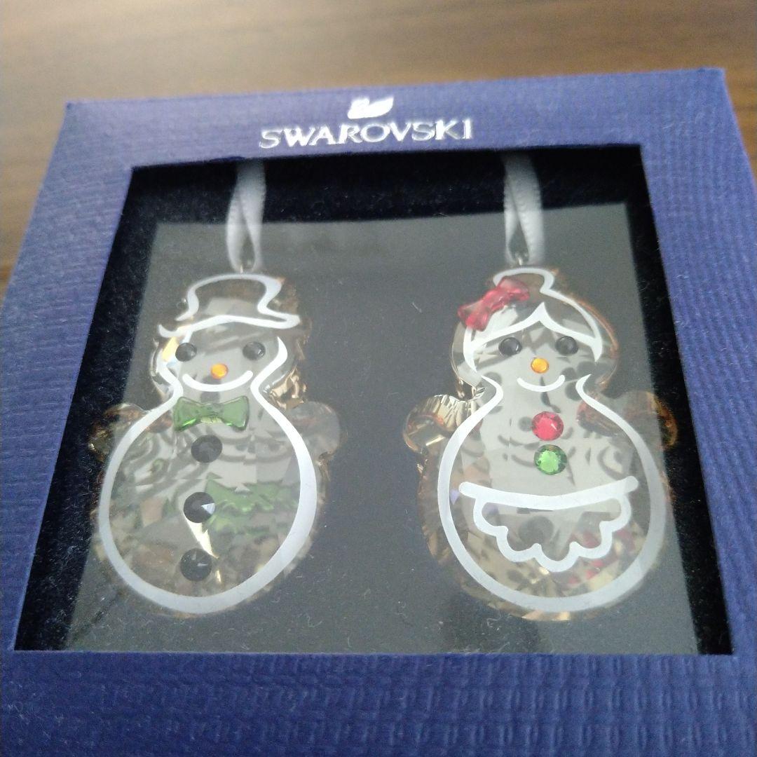 新品スワロフスキー　クリスマス　ジンジャーブレッドマン　オーナメント