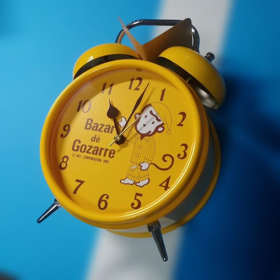 バザールでござーる　リンリン目覚まし時計 NEC'96ライトアップフェア懸賞品