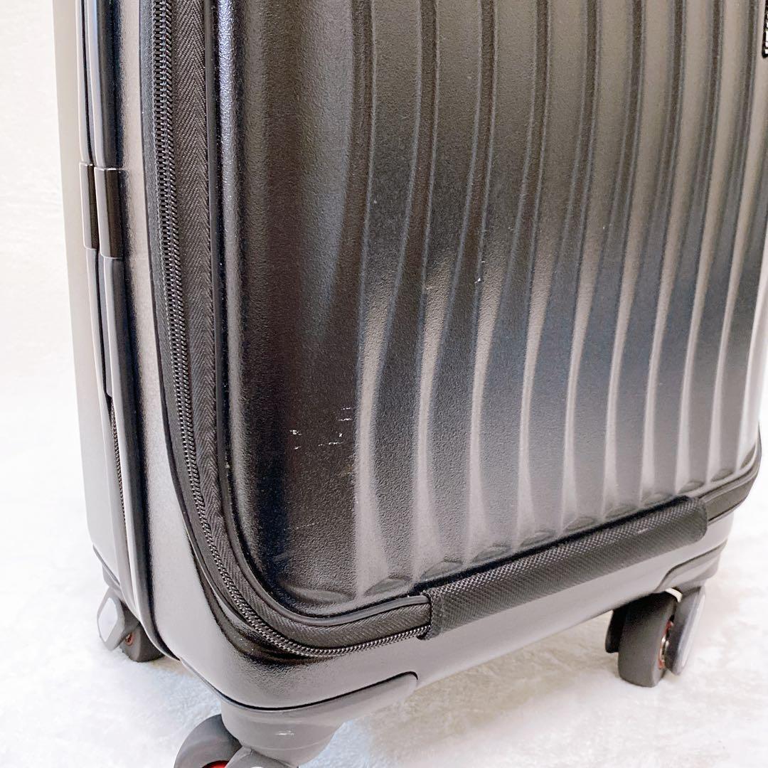 FREQUENTER　4輪キャリーケース　CLAM　23L　静音　機内持込　黒
