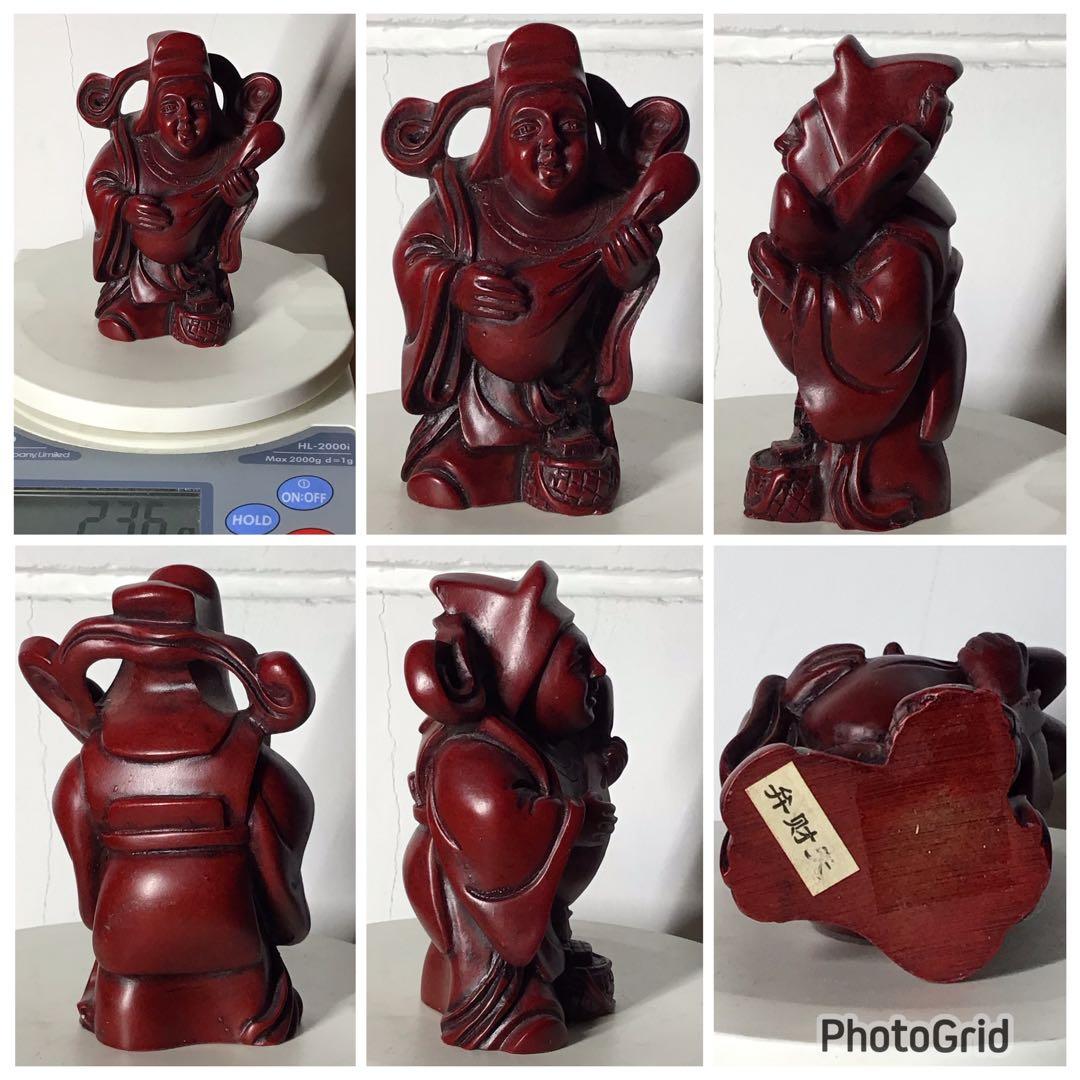 縁起物 彫刻 工芸品置物 七福神 国際交流 外交視察団代表〜贈与品 開運 風水