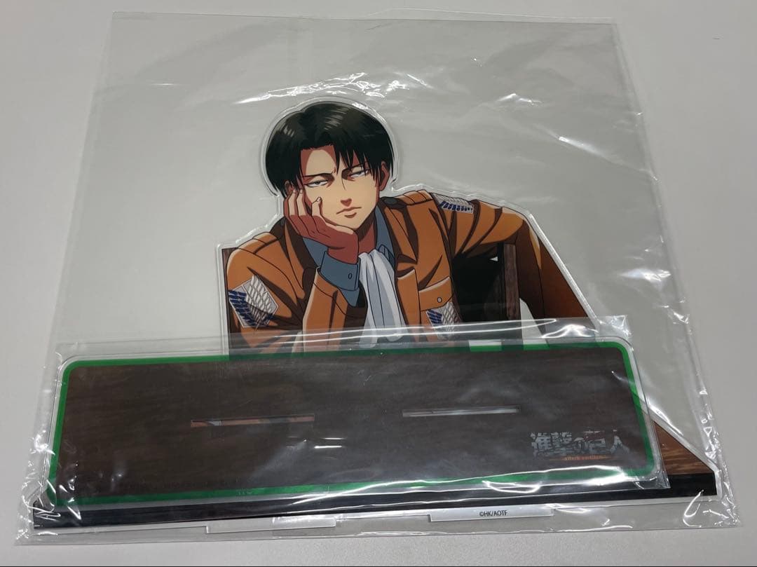 【未開封】進撃の巨人　調査兵団と一緒に作戦会議パネル　リヴァイ