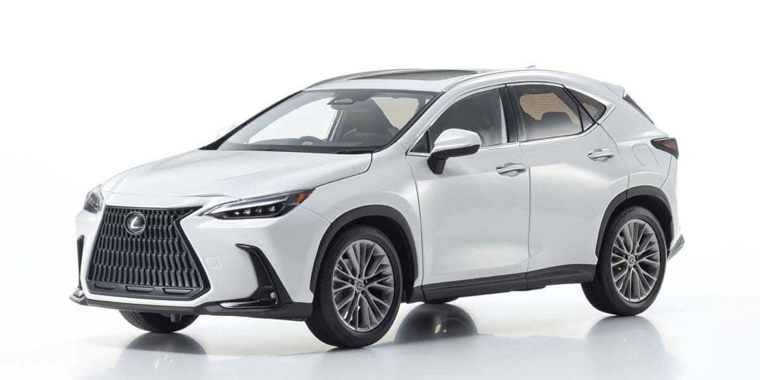 京商 オリジナル 1/18 レクサス NX 450h+ (ソニック クォーツ)