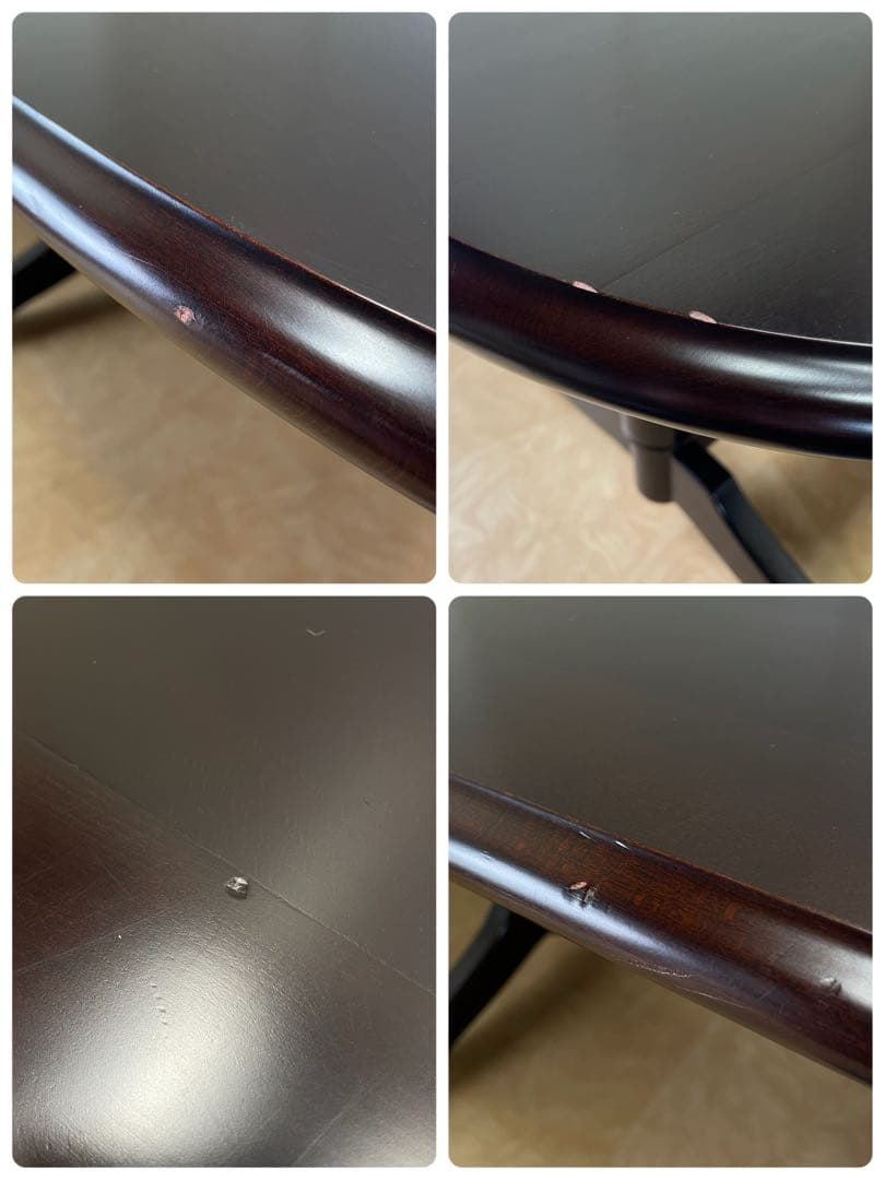 キツツキ 飛騨産業 ダイニングテーブル アンティーク ビンテージ 民芸家具