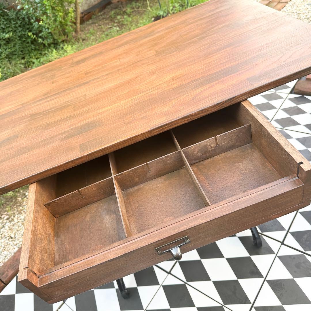 SINGER アンティークミシンテーブル 引き出し付き