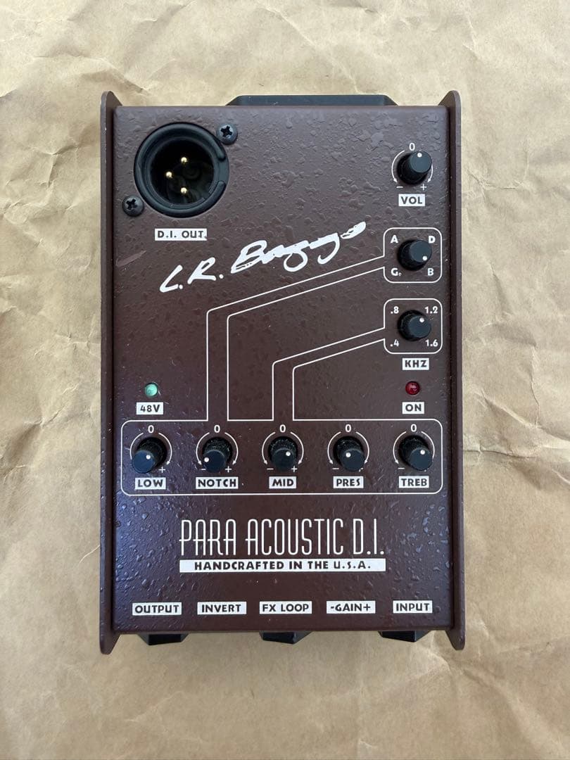 L.R.Baggs PARA ACOUSTIC D.I. パラアコD.I.