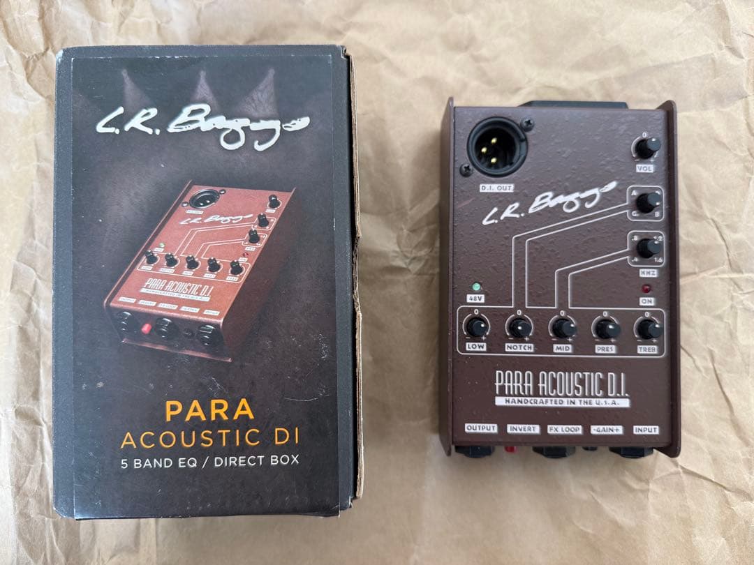 L.R.Baggs PARA ACOUSTIC D.I. パラアコD.I.
