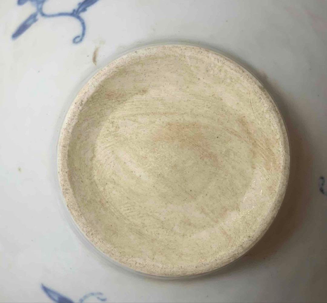 中国 染付笠形碗　f2250406